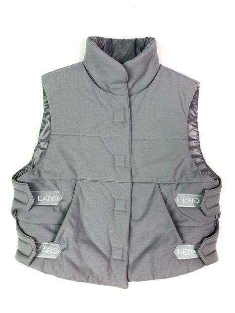 fendi bulletproof vest|Fendi ladies overcoat.